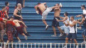 la violencia en el futbol